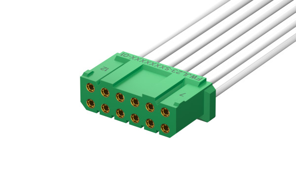 JL23 ,单头线束 ,16位 ,0.5M