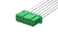 JL23, One-way plug cable, 24Circuits, 0.2M