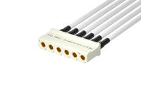 JL27, One-way plug cable, 2Circuits, L=200mm