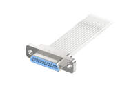 Micro-D connector, One-way plug cable, Male, 25Circuits, L=915mm (J30J-25TJ)