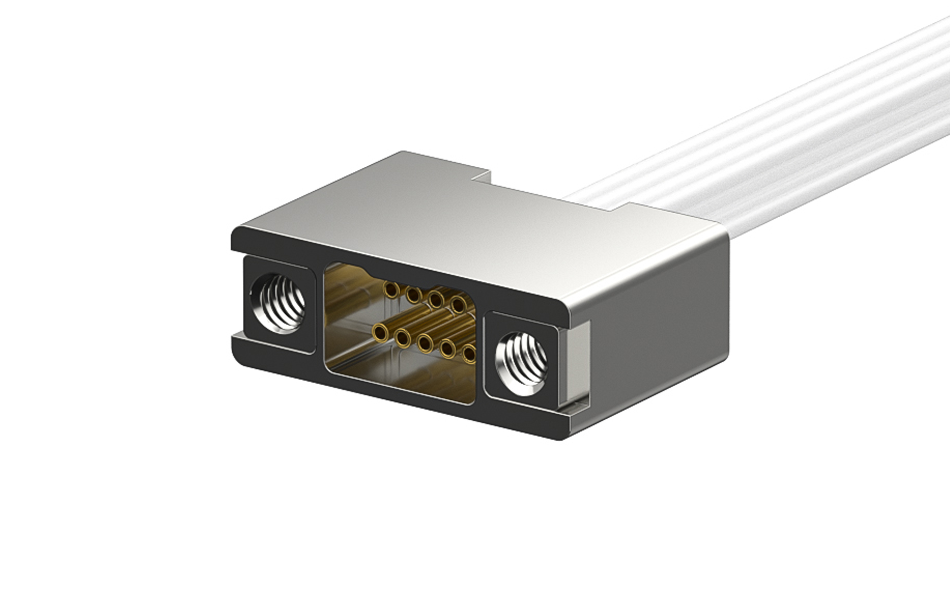 Nano-D connector, One-way plug cable, Female, 9Circuits, L=310mm (J63A-222-009-261-TH)