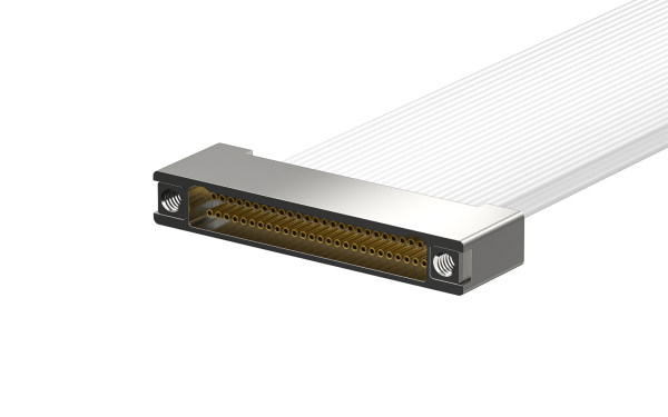 超微D形连接器, 单头线束, 母, 51位, L=310mm (J63A-222-051-261-TH)