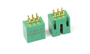 JL24 ,Socket ,6Circuits ,180°Vertical ,Through Hole