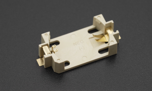 Button Battery Connector (SMT)  ,Gold flash ,LCP