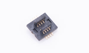 Board to Board 180°Vertical 0.5mm 8Circuits(H2=0.8mm)