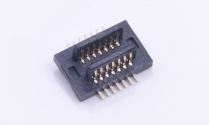 Board to Board 180°Vertical 0.5mm 14Circuits(H2=1mm)