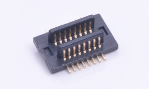 Board to Board 180°Vertical 0.5mm 16Circuits(H2=0.8mm)