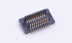 Board to Board 180°Vertical 0.5mm 20Circuits(H2=1mm)