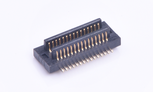 Board to Board 180°Vertical 0.5mm 30Circuits(H2=1.3mm)(3μ")