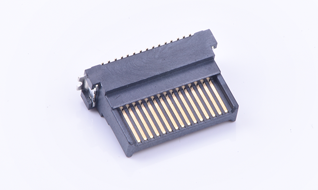Board-to-Board Floating Connector 0.8mm ,MALE ,30Circuits ,180° Vertical(SMT)