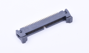 Ejector Box Header 1.27mm ,50Circuits ,180° Vertical(DIP) ,LCP