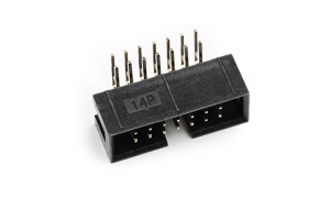 Box Header 2.54mm 90°Angle 14Circuits(DIP)