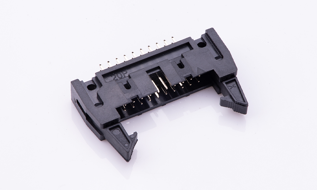 Ejector Box Header 2.54mm 180°Vertical 20Circuits(DIP)