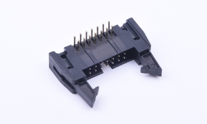 Ejector Box Header 2.54mm 90°Angle 14Circuits(DIP)