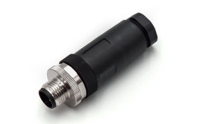 M12X1.0  MALE A CODE,ST UNSHIELDED SCREW ,5Circuits ,PG7