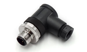 M12X1.0  MALE ,RA UNSHIELDED SCREW TYPE ,A-CODED ,3Circuits ,PG9