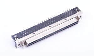 SCSI Connector 100Circuit ,Female ,90° Angle(DIP) ,Versa needle