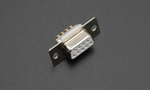 Machined pin D-SUB Female 9Circuits