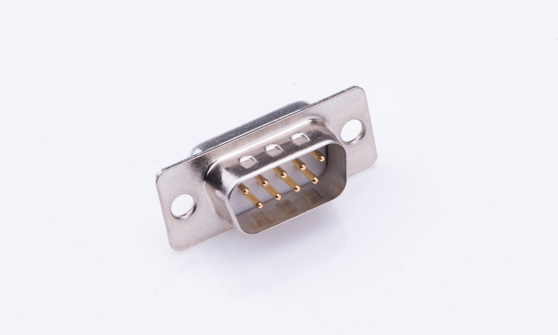 Machined pin D-SUB Male 9Circuits