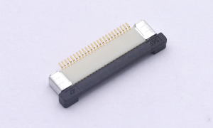 FPC/FFC connector 0.5mm Upper contact 24Circuits(2mm)(SMT)