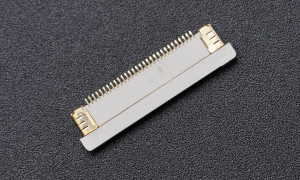 FFC/FPC Connector 0.5mm 30pins Lower contact  H:2.0mm Gold Plated