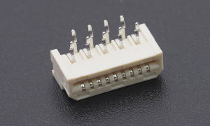 FPC/FFC connector 1.25mm ,9Circuits ,90° Angle(DIP)