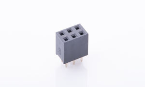 Female Header 2.54mm 180°Vertical Double row 6Circuits(DIP)