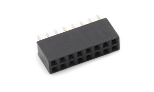 Female Header 2.54mm 180°Vertical Double row 16Circuits(DIP)