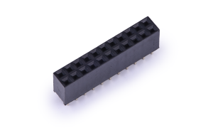 Female Header 2.54mm 180°Vertical Double row 22Circuits(DIP)