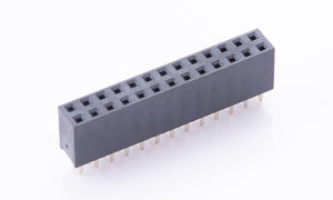 Female Header 2.54mm 180°Vertical Double row 26Circuits(DIP)