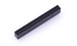 Female Header 2.54mm 180°Vertical Double row 40Circuits(DIP)(1μ'')