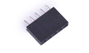 Female Header 2.54mm 180°Vertical Single row 5Circuits(DIP)