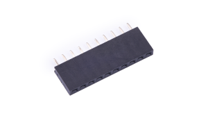 Female Header 2.54mm 180°Vertical Single row 10Circuits(DIP)