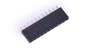 Female Header 2.54mm 180°Vertical Single row 11Circuits(DIP)