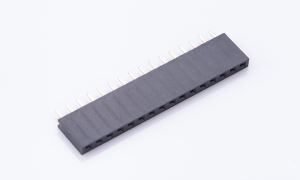 Female Header 2.54mm 180°Vertical Single row 16Circuits(DIP)