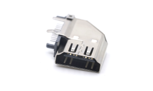 HDMI A-type 90°Angle Female (DIP)