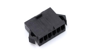 Wire to board housing 2.5mm 6Circuits(Black)