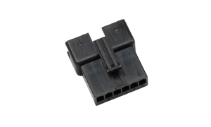Wire to board housing 2.5mm 6Circuits(Black)