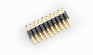 Pin Header 1mm ,Double row ,20Circuits ,180° Vertical(SMT) ,1μ" ,PA6T