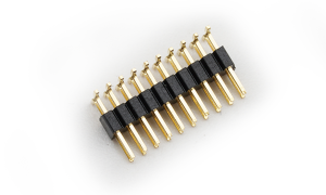 Pin Header 1mm ,Double row ,20Circuits ,180° Vertical(SMT) ,1μ" ,PA6T