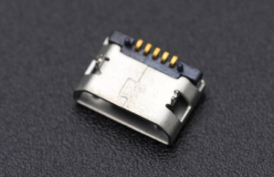 Micro USB 5Circuits ,Female ,90° Angle(SMT)