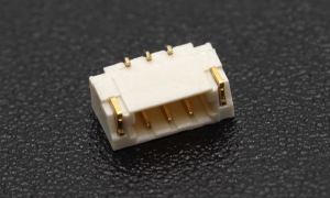 Wafer 0.80mm ,3Circuits ,90° Angle(SMT) ,Gold ,LCP