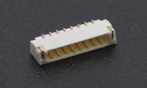Wafer 0.80mm ,8Circuits ,90° Angle(SMT) ,Gold ,LCP