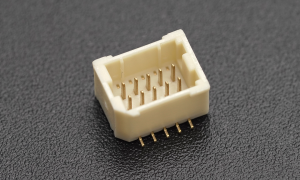 Wafer 1mm 180°Vertical  10Circuits (SMT)(Gold-Plated)