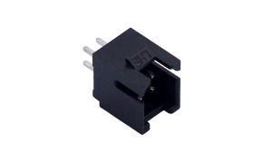 Wafer 2mm  180°Vertical 4Circuits (DIP)(Black)