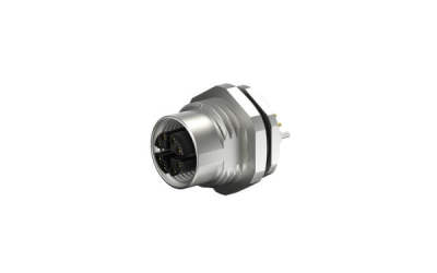 The X-code series of TXGA M12 circular connectors has a data transmission rate of 10Gbps, a protection level of IP67, and can shield EMI/RFI