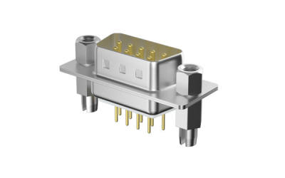 The D-sub connector adopts a mixed structure of RF connector and current connector, with a gold plating thickness of 0.75um on the product contacts, further improving the stability and reliability of signal transmission.