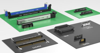 The TXGA storage module socket series includes MCIO, M.2, PCIe, Mini PCIe, DIMM, SODIMM, SAS, SATA and other products.