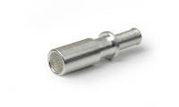 F0CLCT-10004120-02  Crown lamella socket ,Silver plated 3μm