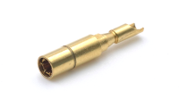 F0WSCT-01501060-01  Wire spring socket ,Gold plated